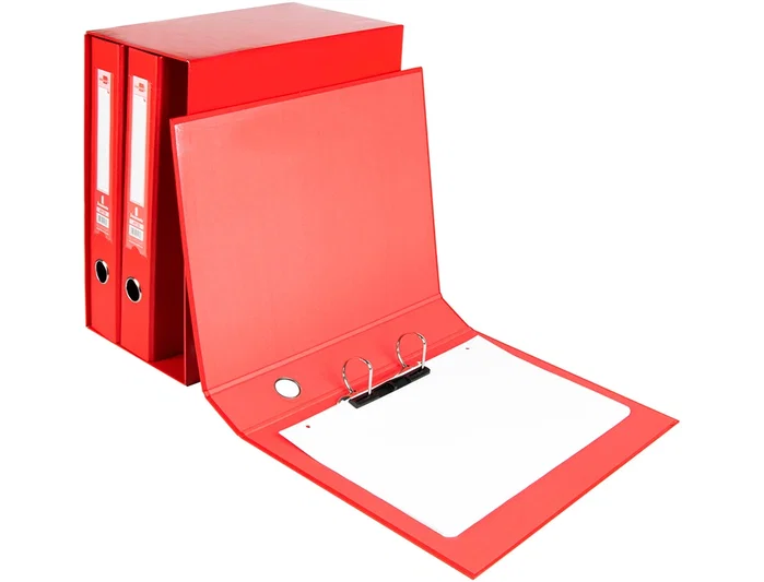Liderpapel Modulo liderpapel 3 archivador folio 2 anillas mixtas 40mm rojo Liderpapel Modulo liderpapel 3 archivador folio 2 anillas mixtas 40mm rojo