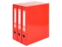 Liderpapel Modulo liderpapel 3 archivador folio 2 anillas mixtas 40mm rojo