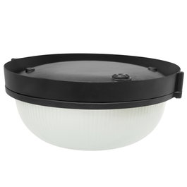 Aplique de Pared Jardín E27 IP44 Negro Sin Bombilla [BO-132-N]