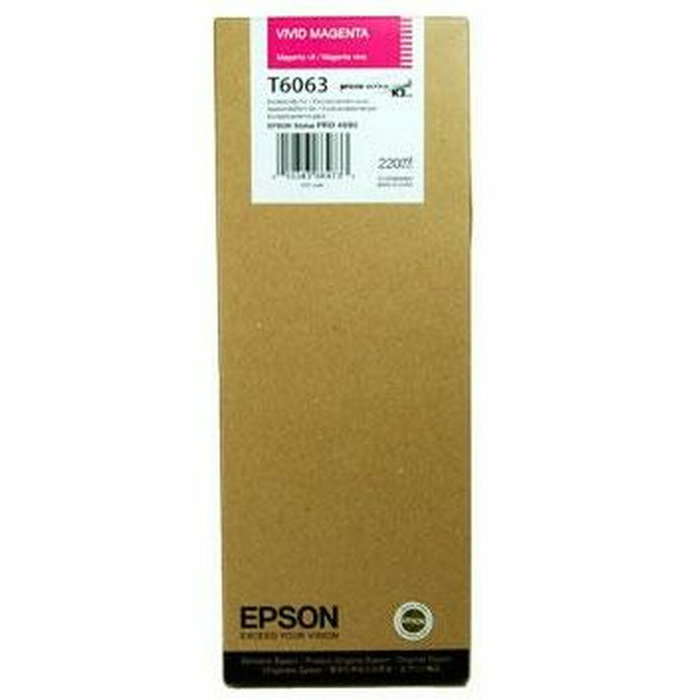 Epson Cartucho Magenta vivo T606300 220ml