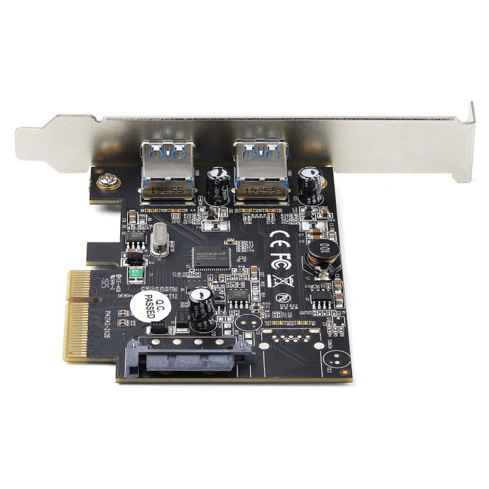 StarTech.com 2-Port USB 3.2 Gen 2 PCIe Card - USB-A SuperSpeed 10Gbit/s PCI Express 3.0 x2 Host Controller Card