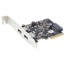 StarTech.com 2-Port USB 3.2 Gen 2 PCIe Card - USB-A SuperSpeed 10Gbit/s PCI Express 3.0 x2 Host Controller Card