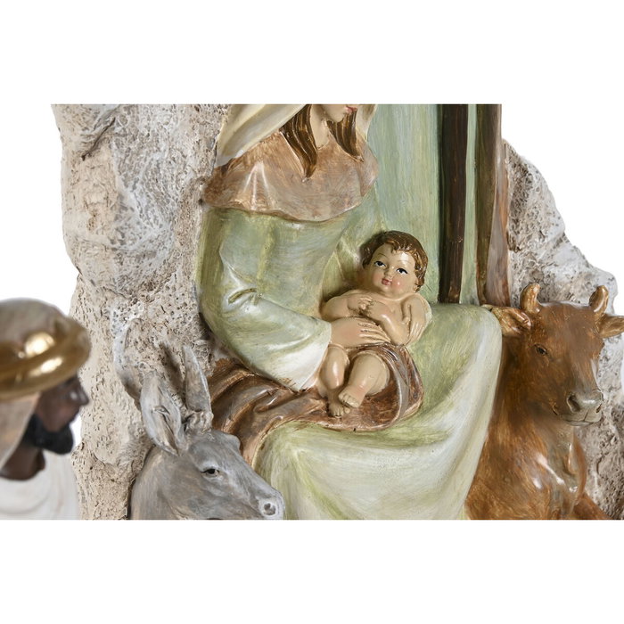 DKD Home Decor Nacimiento de Resina Multicolor Surtido de 2 Unidades DKD Home Decor Nacimiento de Resina Multicolor Surtido de 2 Unidades