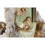 DKD Home Decor Nacimiento de Resina Multicolor Surtido de 2 Unidades