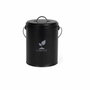 Livoo Cubo de compostaje de cocina negro de 6 l - MES154N