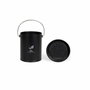 Livoo Cubo de compostaje de cocina negro de 6 l - MES154N