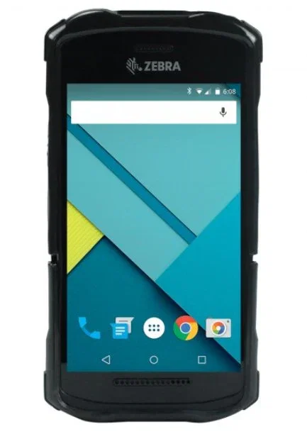 Zebra Funda para Terminal TC51/52/56/57, Negro, Material Termoplástico de Poliuretano (TPU)