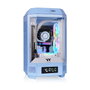 Thermaltake The Tower 250 Mini Tower Azul, PC con Diseño LCD