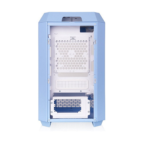 Thermaltake The Tower 250 Mini Tower Azul, PC con Diseño LCD