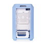 Thermaltake The Tower 250 Mini Tower Azul, PC con Diseño LCD