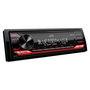 Radio coche jvc kdx-282bt rojo