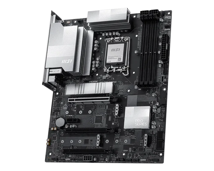 MSI PRO Z890-P WIFI6E Placa Base ATX LGA1851 Intel Z890 DDR5 256GB PCIe 5.0 M.2 WiFi 6E Bluetooth 5.3 5G LAN MSI PRO Z890-P WIFI6E Placa Base ATX LGA1851 Intel Z890 DDR5 256GB PCIe 5.0 M.2 WiFi 6E Bluetooth 5.3 5G LAN