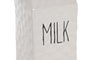 DKD Home Decor Lechera de Porcelana Blanca HUIDE 26