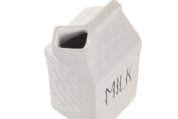 DKD Home Decor Lechera de Porcelana Blanca HUIDE 26 DKD Home Decor Lechera de Porcelana Blanca HUIDE 26