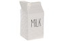 DKD Home Decor Lechera de Porcelana Blanca HUIDE 26