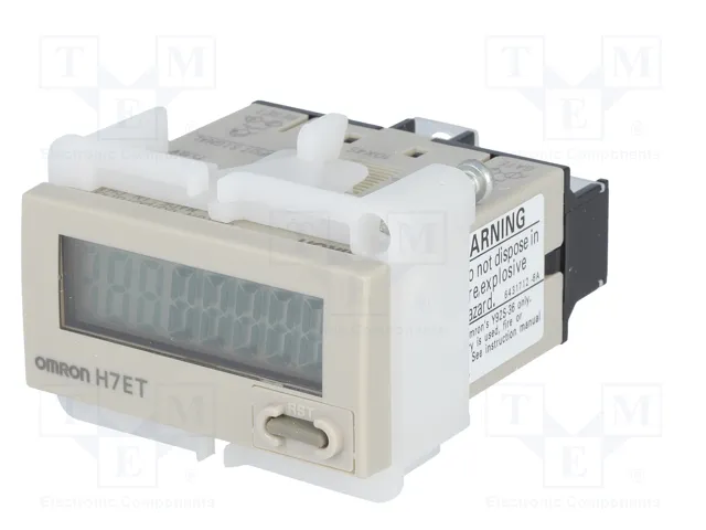 OMRON Contador de tiempo de trabajo electrónico con bloqueo de acceso OMRON Contador de tiempo de trabajo electrónico con bloqueo de acceso