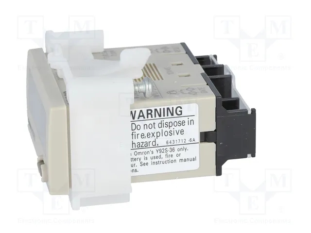 OMRON Contador de tiempo de trabajo electrónico con bloqueo de acceso OMRON Contador de tiempo de trabajo electrónico con bloqueo de acceso