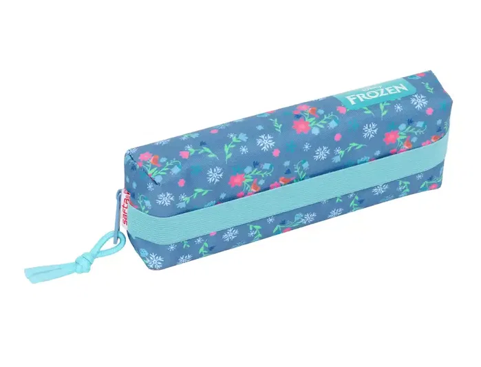 Safta Portatodo Escolar Frozen Rectangular con Goma Elástica
