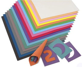 Goma Eva Faibo Hoja 50X65 Cm Amarillo Paquete De 10 (Baja Densidad)