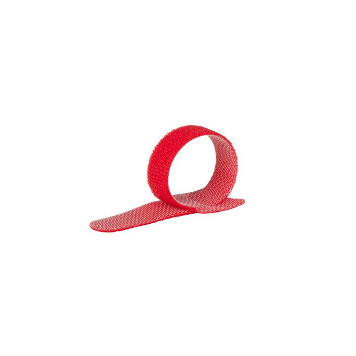 ProXtend Cinta Adhesiva de Velcro 15cm x 12mm, Multi, Paquete de 10 Unidades