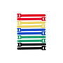 ProXtend Cinta Adhesiva de Velcro 15cm x 12mm, Multi, Paquete de 10 Unidades