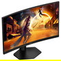 AOC C27G4ZXU - Monitor Gamer Curvo 27" Full HD, 280Hz, 1ms, FreeSync, HDR10, VA, 1500R, 2xHDMI, DP, USB Hub, Altavoces, Ajustable, Negro