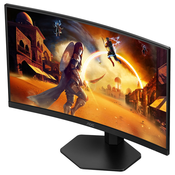 AOC C27G4ZXU - Monitor Gamer Curvo 27" Full HD, 280Hz, 1ms, FreeSync, HDR10, VA, 1500R, 2xHDMI, DP, USB Hub, Altavoces, Ajustable, Negro