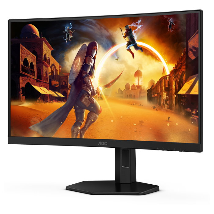 AOC C27G4ZXU - Monitor Gamer Curvo 27" Full HD, 280Hz, 1ms, FreeSync, HDR10, VA, 1500R, 2xHDMI, DP, USB Hub, Altavoces, Ajustable, Negro