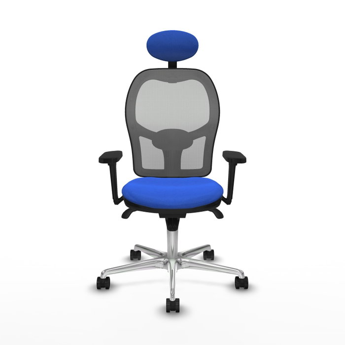 PIQUERAS Y CRESPO Silla de oficina Jorquera Azul y Gris PIQUERAS Y CRESPO Silla de oficina Jorquera Azul y Gris