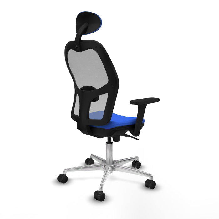 PIQUERAS Y CRESPO Silla de oficina Jorquera Azul y Gris PIQUERAS Y CRESPO Silla de oficina Jorquera Azul y Gris