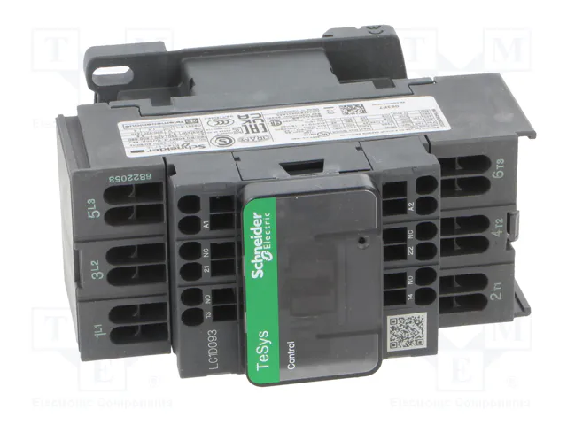 Schneider Electric LC1D093P7 TeSys D Contactor 3-polar 9A 230VAC Schneider Electric LC1D093P7 TeSys D Contactor 3-polar 9A 230VAC