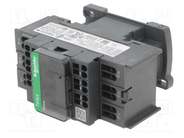 Schneider Electric LC1D093P7 TeSys D Contactor 3-polar 9A 230VAC Schneider Electric LC1D093P7 TeSys D Contactor 3-polar 9A 230VAC