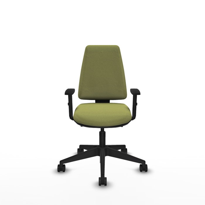 PIQUERAS Y CRESPO Silla de oficina Elche Verde oliva con mecanismo Asincro PIQUERAS Y CRESPO Silla de oficina Elche Verde oliva con mecanismo Asincro