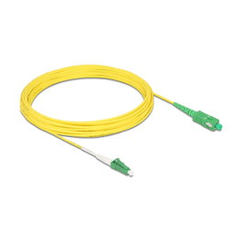 DeLOCK Cable de fibra óptica LC-APC a SC-APC Simplex Singlemode OS2 10 m