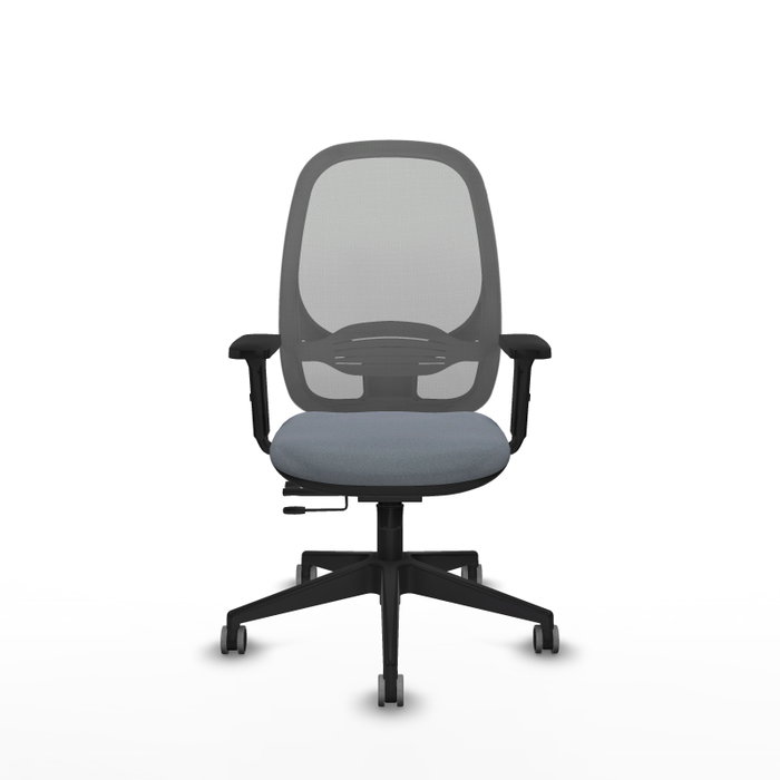 PIQUERAS Y CRESPO Silla de oficina Cilanco Gris con Mecanismo Sincro/Traslack
