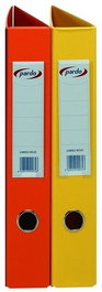 Carpeta De Anillas Pardo Plastico Extra Fº 2 An.Mixtas 40Mm Amarillo