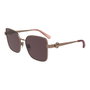 Longchamp LO181S-5617738 Gafas de Sol Mujer Morado/Amarillo