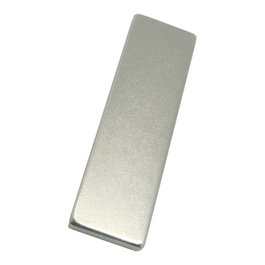 Micel Imán de Neodimio Bloque IM30 Níquel 30x9x2 mm Fuerza 2,20 kg