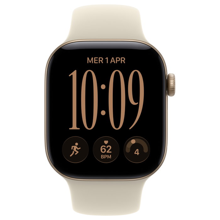 Apple Watch Series 12 42mm Oro Claro Aluminio GPS + Cellular