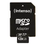 Intenso Tarjeta de Memoria microSDXC 128GB UHS-I U3/V30 Clase 10, 100 MB/s Lectura, 45 MB/s Escritura, Resistente (Agua, Golpes, Temperatura, Rayos X), Negro
