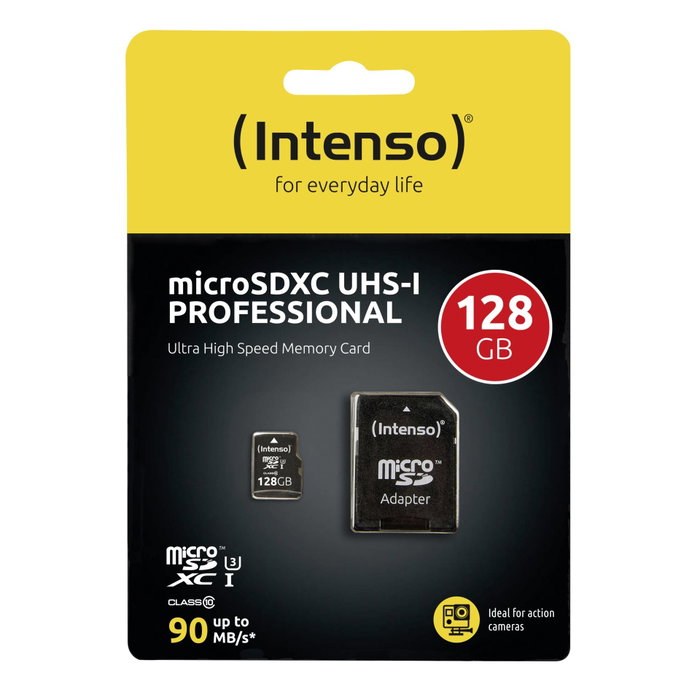Intenso microSDXC 128GB Class 10 UHS-I Professional Intenso microSDXC 128GB Class 10 UHS-I Professional