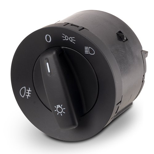 VW/SEAT Botón Interruptor de Luces 1K0941431B | Original | Compatible con Volkswagen, SEAT