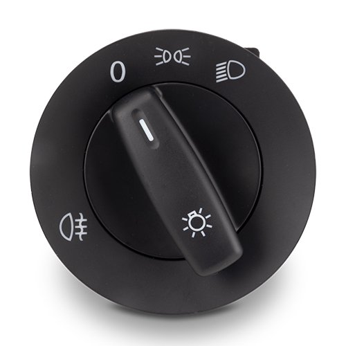 VW/SEAT Botón Interruptor de Luces 1K0941431B | Original | Compatible con Volkswagen, SEAT