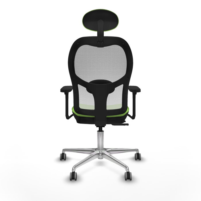 PIQUERAS Y CRESPO Silla de oficina Jorquera con mecanismo Sincro/Traslack, Pistacho y Blanco PIQUERAS Y CRESPO Silla de oficina Jorquera con mecanismo Sincro/Traslack, Pistacho y Blanco
