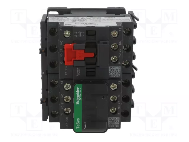 SCHNEIDER ELECTRIC LC2D09P7 TeSys D Contactor Reversible de Retorno 9A 230VAC SCHNEIDER ELECTRIC LC2D09P7 TeSys D Contactor Reversible de Retorno 9A 230VAC