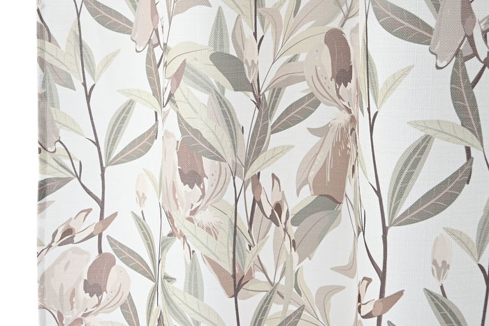 DKD Home Decor Frenchdesigner23 Cortina Cottage Multicolor 260 x 140 cm (2 Unidades)