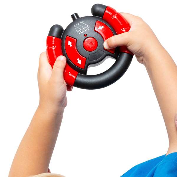 Molto Coche Radio Control Baby, 4 Direcciones, Con Sonidos y Luces, Para +3 Años, Dimensiones 38.5x17x21 cm