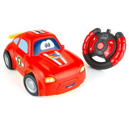 Molto Coche Radio Control Baby, 4 Direcciones, Con Sonidos y Luces, Para +3 Años, Dimensiones 38.5x17x21 cm
