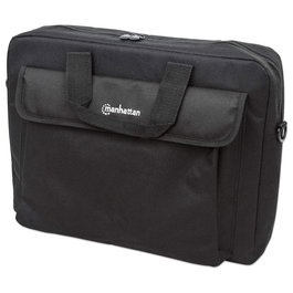 Manhattan 15.4" Notebook Briefcase BlackLondon, Polyester