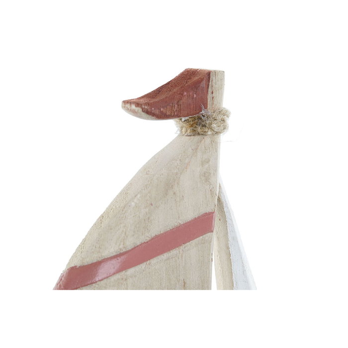DKD Home Decor Decoración de Madera Velero Surtido de 2